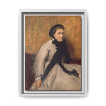 Portrait of a Woman in Gray (ca. 1685) by Edgar Degas - NOMADEN ART GALLERY