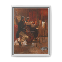 The Studio (1867) by Winslow Homer - NOMADEN ART GALLERY