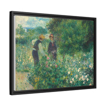 Recogiendo flores (1875) de Pierre-Auguste Renoir 