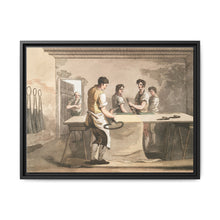 Illustration of the cloth dresser from The Costume of Yorkshire (1814) by George Walker - NOMADEN ART GALLERY