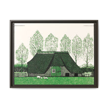 Farmhouse with thatched roof (1919) by Julie de Graag - NOMADEN ART GALLERY