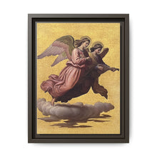 Two angels floating (1865) tempera art by Johann von Schraudolph - NOMADEN ART GALLERY