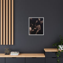 The ecstasy of Saint Francis of Assisi; two angels next to him. Mezzotint by W. Say after L. Carracci