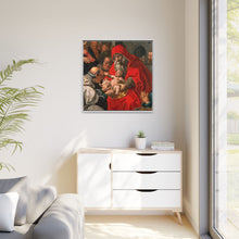 The circumcision of Christ. Oil painting after Hendrik Goltzius