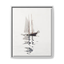 Two–masted Schooner with Dory (1894) by Winslow Homer - NOMADEN ART GALLERY