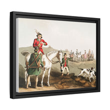 Illustration of hawking from The Costume of Yorkshire (1814) by George Walker