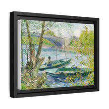 Fishing in Spring, the Pont de Clichy (Asnières) (1887) by Vincent Van Gogh - NOMADEN ART GALLERY