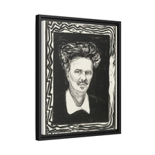 August Strindberg (1896) by Edvard Munch - NOMADEN ART GALLERY