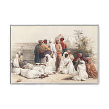 In the slave market at Cairo illustration by David Roberts (1796–1864) - NOMADEN ART GALLERY