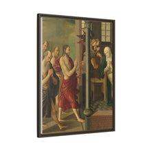 Panel of an Altarpiece with Dispute with the Doctors, on verso is Appearance of Christ to his Mother (c. 1520 - c. 1535) by Master of Alkmaar
