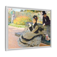 Camille Monet (1847–1879) on a Garden Bench (1873) by Claude Monet - NOMADEN ART GALLERY