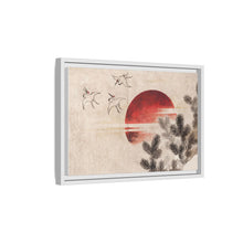 Katsushika Hokusai's birds and sunset, from Album of Sketches (1814) - NOMADEN ART GALLERY