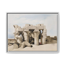 Kom Ombo is an agricultural town in Egypt illustration by David Roberts (1796–1864) - NOMADEN ART GALLERY
