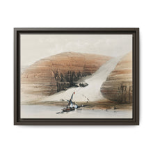 Excavated temples of Aboosimble (Abu Sunbul) Nubia illustration by David Roberts (1796–1864) - NOMADEN ART GALLERY