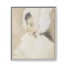 Portrait of a child (Marie Moll) by Gustav Klimt. - NOMADEN ART GALLERY