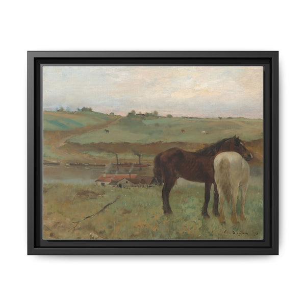 Horse in a Meadow (1871) by Edgar Degas - NOMADEN ART GALLERY