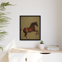 Whistlejacket es una pintura al óleo sobre lienzo de alrededor de 1762 que muestra el caballo de carreras del marqués de Rockingham, encabritado sobre un fondo blanco.