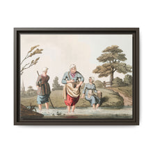 Illustration of leech finders from The Costume of Yorkshire (1814) by George Walker - NOMADEN ART GALLERY