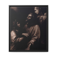 The ecstasy of Saint Francis of Assisi; two angels next to him. Mezzotint by W. Say after L. Carracci - NOMADEN ART GALLERY