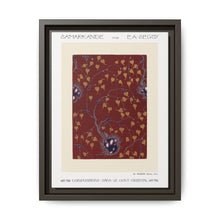 Art Nouveau Flower pattern pochoir print in oriental style. Original from our own 1914 edition of Samarkande - NOMADEN ART GALLERY