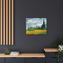 Vincent Van Gogh's Wheat Field with Cypresses (1889). Famous painting, original from the MET Museum - NOMADEN ART GALLERY