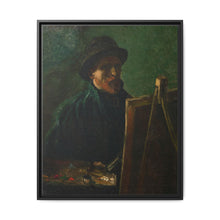 Vincent van Gogh's Self-Portrait with Dark Felt Hat at the Easel (1886) - NOMADEN ART GALLERY