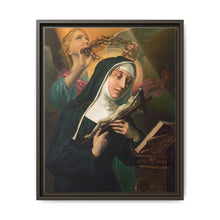 Female Saint Holding Crucifix with Crown of Thorns - NOMADEN ART GALLERY