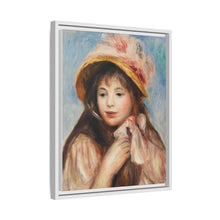 Mädchen mit rosa Haube (Jeune fille au chapeau rose) (1894) von Pierre-Auguste Renoir
