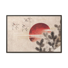 Katsushika Hokusai's birds and sunset, from Album of Sketches (1814) - NOMADEN ART GALLERY