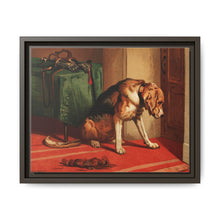 Suspense (1877) by sir Edwin Landseer, a Victorian bloodhound mastiff waiting. - NOMADEN ART GALLERY