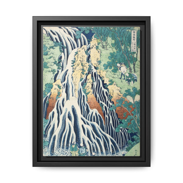 Falling Mist Waterfall at Mount Kurokami in Shimotsuke Province, from the series A Tour of Waterfalls in Various Provinces, 1832/1833. - NOMADEN ART GALLERY