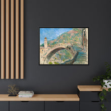 Claude Monet's Bridge at Dolceacqua (1884) - NOMADEN ART GALLERY