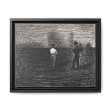 Peasants (ca. 1881–1884) by Georges Seurat - NOMADEN ART GALLERY