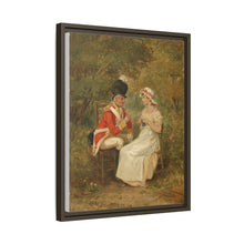 The Volunteer's Courtship, 1798 (c. 1870) by Randolph Caldecott