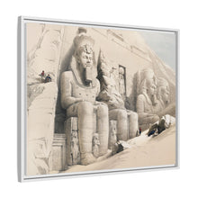 The Great Temple of Aboo Simble Nubia illustration by David Roberts (1796–1864)