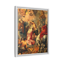 The martyrdom of Saint Apollonia. Oil painting after Jacob Jordaens.