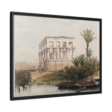 The hypaethral temple at Philae called the Bed of Pharaoh illustration by David Roberts (1796–1864)