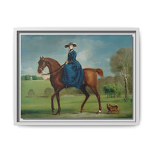 The Countess of Coningsby in the Costume of the Charlton Hunt (1760) by George Stubbs - NOMADEN ART GALLERY