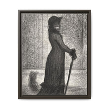 Georges Seurat's Woman Strolling (1884) - NOMADEN ART GALLERY