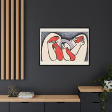 Crying women (1938), abstract painting by Mikulas Galanda