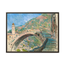 Claude Monet's Bridge at Dolceacqua (1884) - NOMADEN ART GALLERY