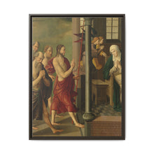 Panel of an Altarpiece with Dispute with the Doctors, on verso is Appearance of Christ to his Mother (c. 1520 - c. 1535) by Master of Alkmaar - NOMADEN ART GALLERY