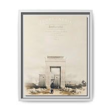 Great gateway leading to the Temple of Karnak Thebes illustration by David Roberts (1796–1864) - NOMADEN ART GALLERY