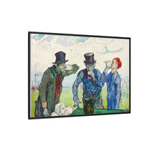 The Drinkers (1890) by Vincent Van Gogh. Original from the Art Institute of Chicago - NOMADEN ART GALLERY