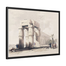 Luxor in upper of Egypt illustration by David Roberts (1796–1864).