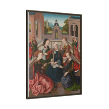 The Virgin and Child with Four Holy Virgins (c. 1495 - c. 1500) by Master of the Virgo inter Virgines