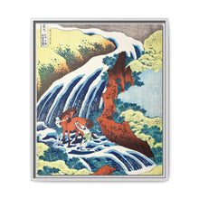 Hokusai's The Yoshitsune horse-washing falls at Yoshino, Izumi Province (1833–1834) - NOMADEN ART GALLERY