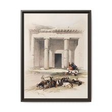 Entrance to the caves of Beni Hasan illustration by David Roberts (1796–1864) - NOMADEN ART GALLERY