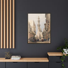 Bullack Cairo illustration by David Roberts (1796–1864) - Canvas Wall Art