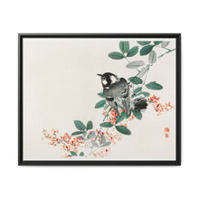 Black-capped chickadee by Kōno Bairei (1844-1895) - NOMADEN ART GALLERY
